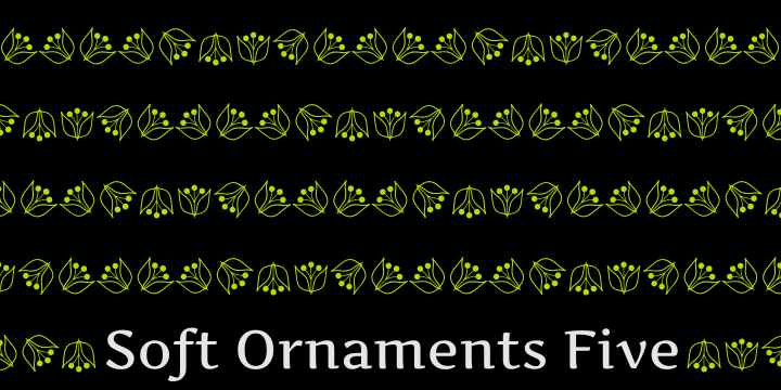 Soft Ornaments Five